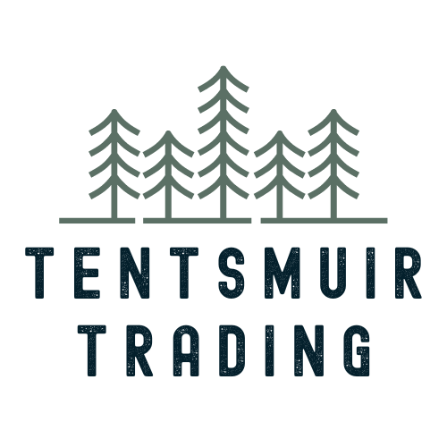 tentsmuir trading brand logo white background