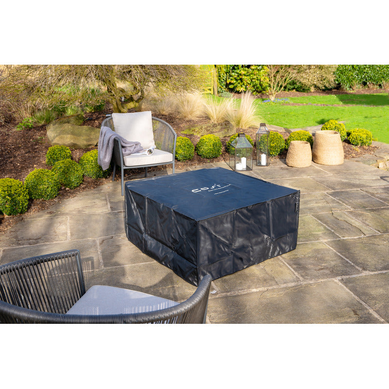 Cosiloft 100 Lounge All Weather Protection Cover on patio