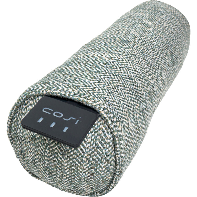 Cosipillow Heated Comfort Bolster 45x15cm green close up