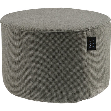 Cosipouf Heated Comfort Grey Low Round 60x38cm high close up