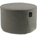Cosipouf Heated Comfort Grey Low Round 60x38cm high close up