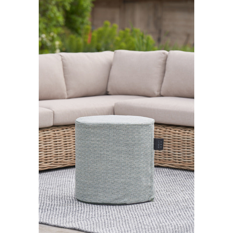 Cosipouf Heated Comfort Tall Round 45x45cm high Green