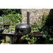 Complete Outdoor Kitchen with Dome Oven Firepits UK close up dome not lit