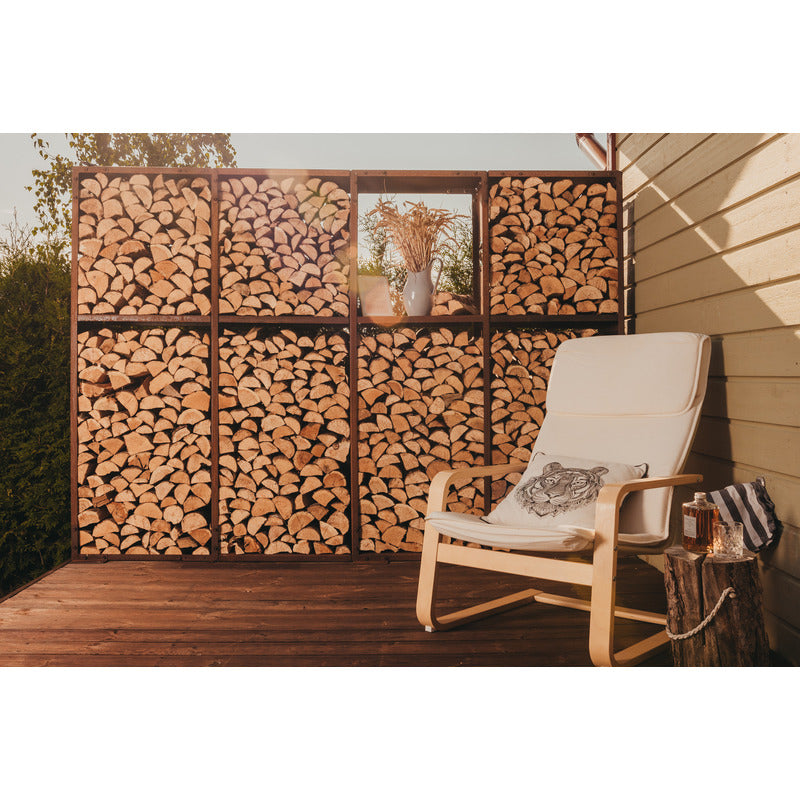 GrillSymbol Corten Steel Modular Shelf WALL-2 