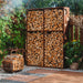 GrillSymbol Corten Steel Modular Shelf WALL-2 lifestyle image