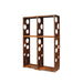 GrillSymbol Corten Steel Modular Shelf WALL-2 no logs