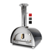 Igneus Pro 600 wood-fired pizza oven grphite door on view
