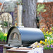Igneus Pro 600 wood-fired pizza oven garden view natural light
