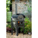 Modular Kitchen Tall Pizza Oven Firepits UK Oven Lit