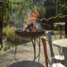 Plain Jane 120 Fire Pit with Four Swing Arm BBQ Racks Firepits UK without swing arms