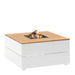 angled studio view of cosi pure fire pit table