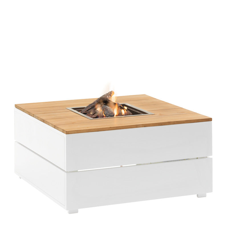 angled studio view of cosi pure fire pit table