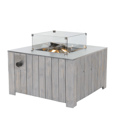 cosi glass fire protector studio angled view on table
