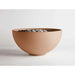 studio view of hemi fire bowl in colour  arbutus