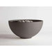 studio view of hemi fire bowl in colour  cinder