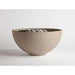 studio view of hemi fire bowl in colour  nutmeg