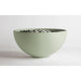 studio view of hemi fire bowl in colour  pistachio