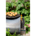 Firepits UK Table Top Pizza Oven with Turntable with dough balls warning and open fire box